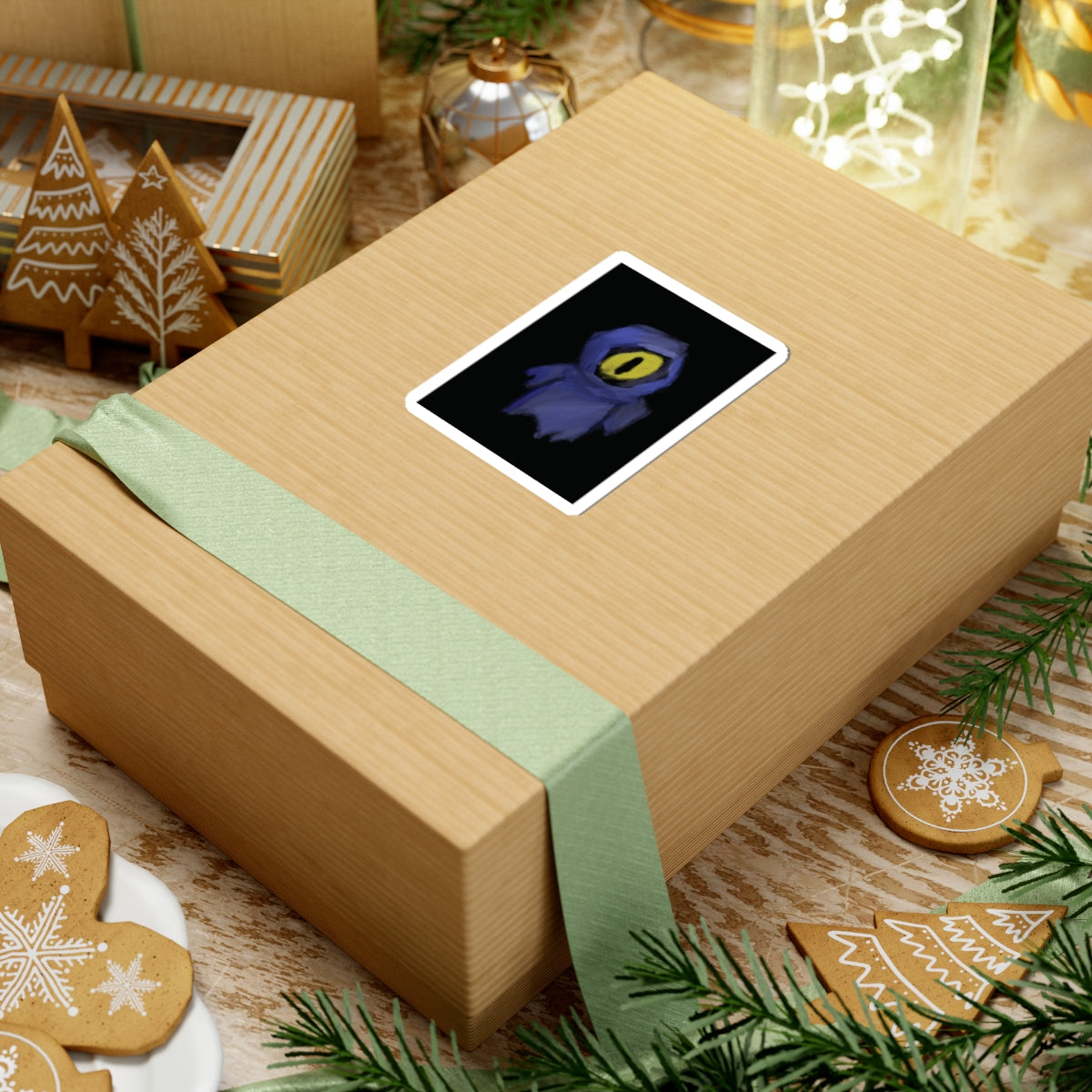 Mysterious Eye Kiss-Cut Stickers | Fun, Unique Decor for Laptops, Journals, Water Bottles, Perfect for Gifts & Collecting