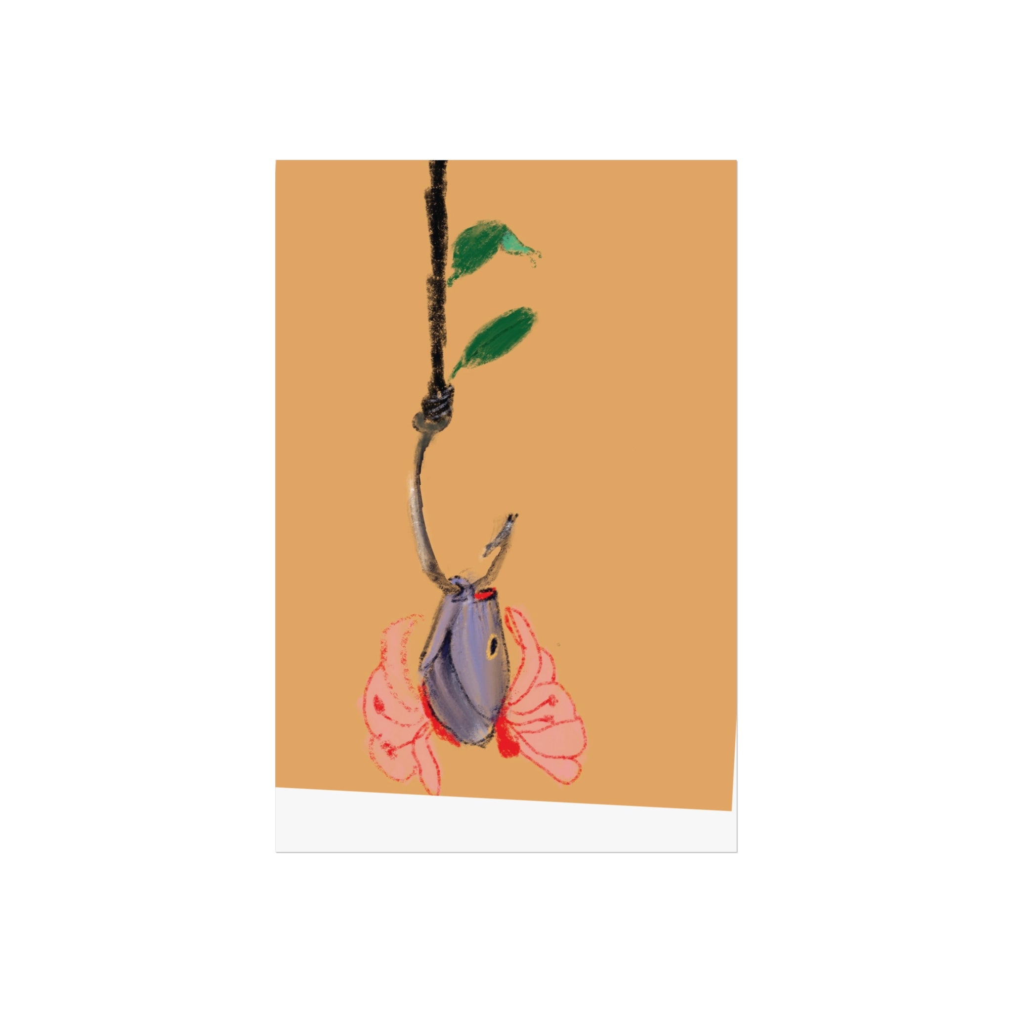 Hanging Botanical Bloom Poster | Fine Art Poster