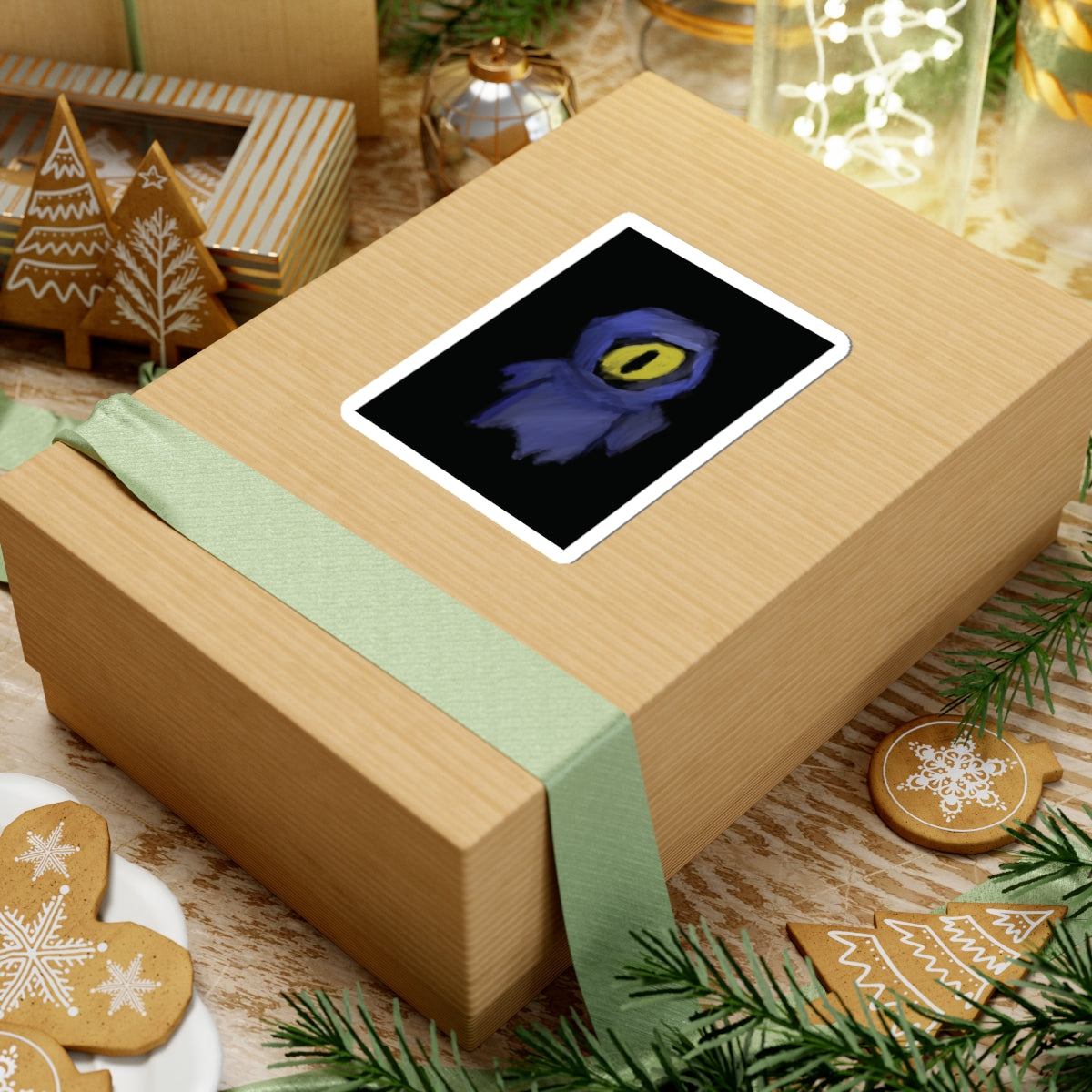 Mysterious Eye Kiss-Cut Stickers | Fun, Unique Decor for Laptops, Journals, Water Bottles, Perfect for Gifts & Collecting