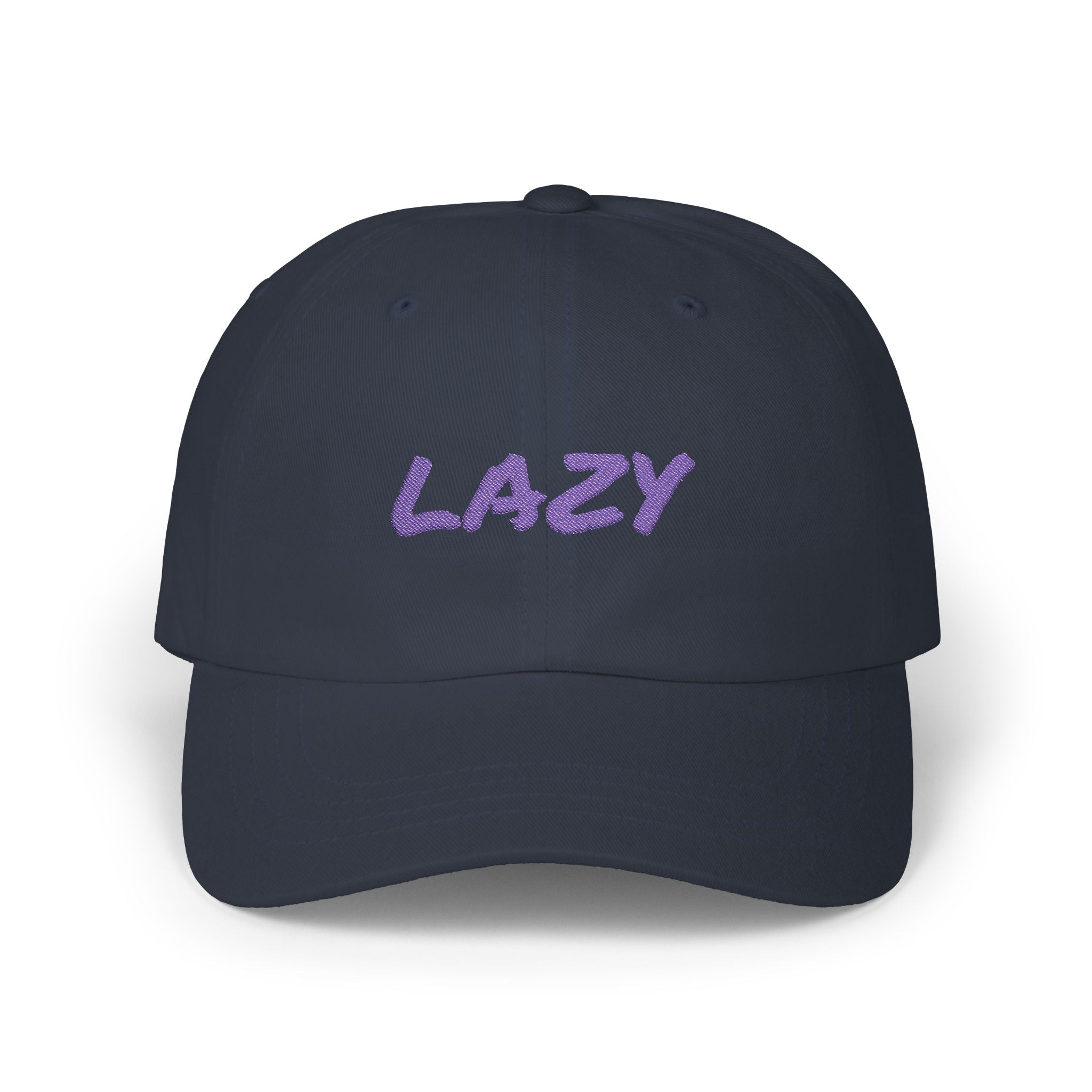 Lazy Vibes Classic Dad Cap, Relaxed Cotton Hat, Casual Summer Accessory, Gift for Him, Trendy Outdoor Cap