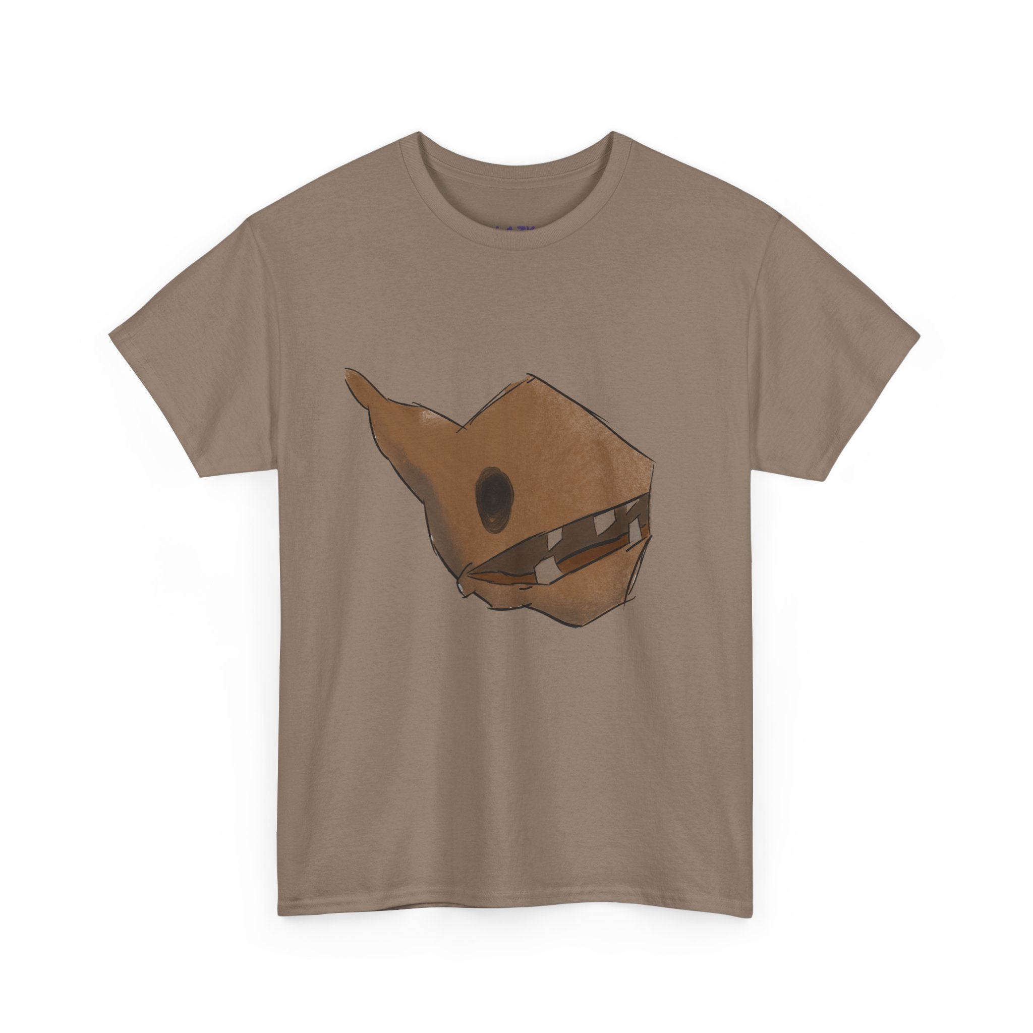 Silly Brown Ghost T-Shirt | Funny Haunted Parody Tee