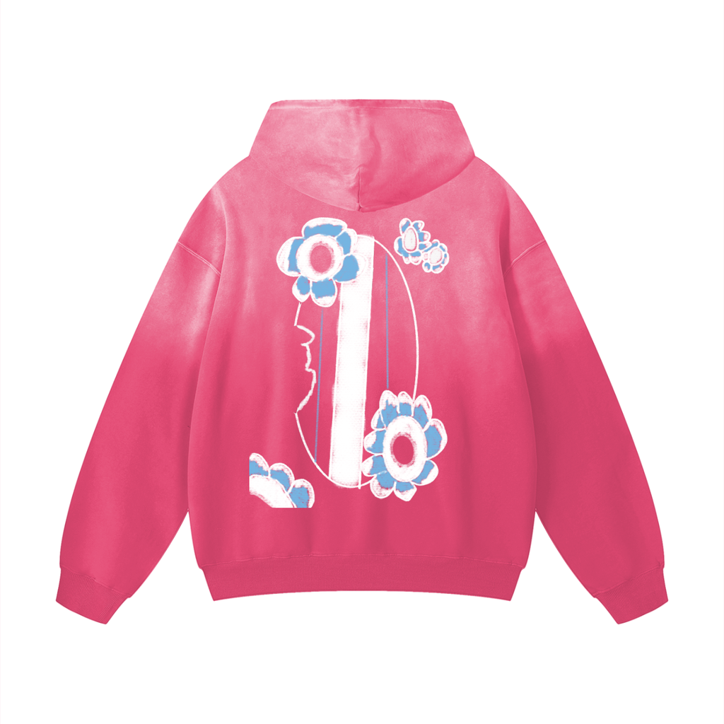 Beach Trash Heavyweight Sunfade Oversized Hoodie