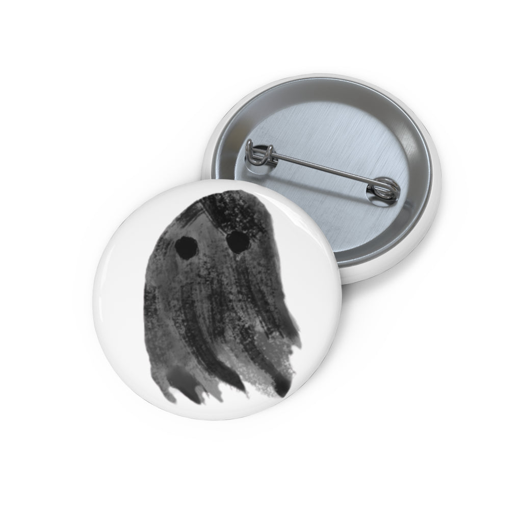 Custom Ghost Pin Buttons, Cute Clip-On Badges, Halloween Party Favors, Art Accessories, Quirky Gift Ideas
