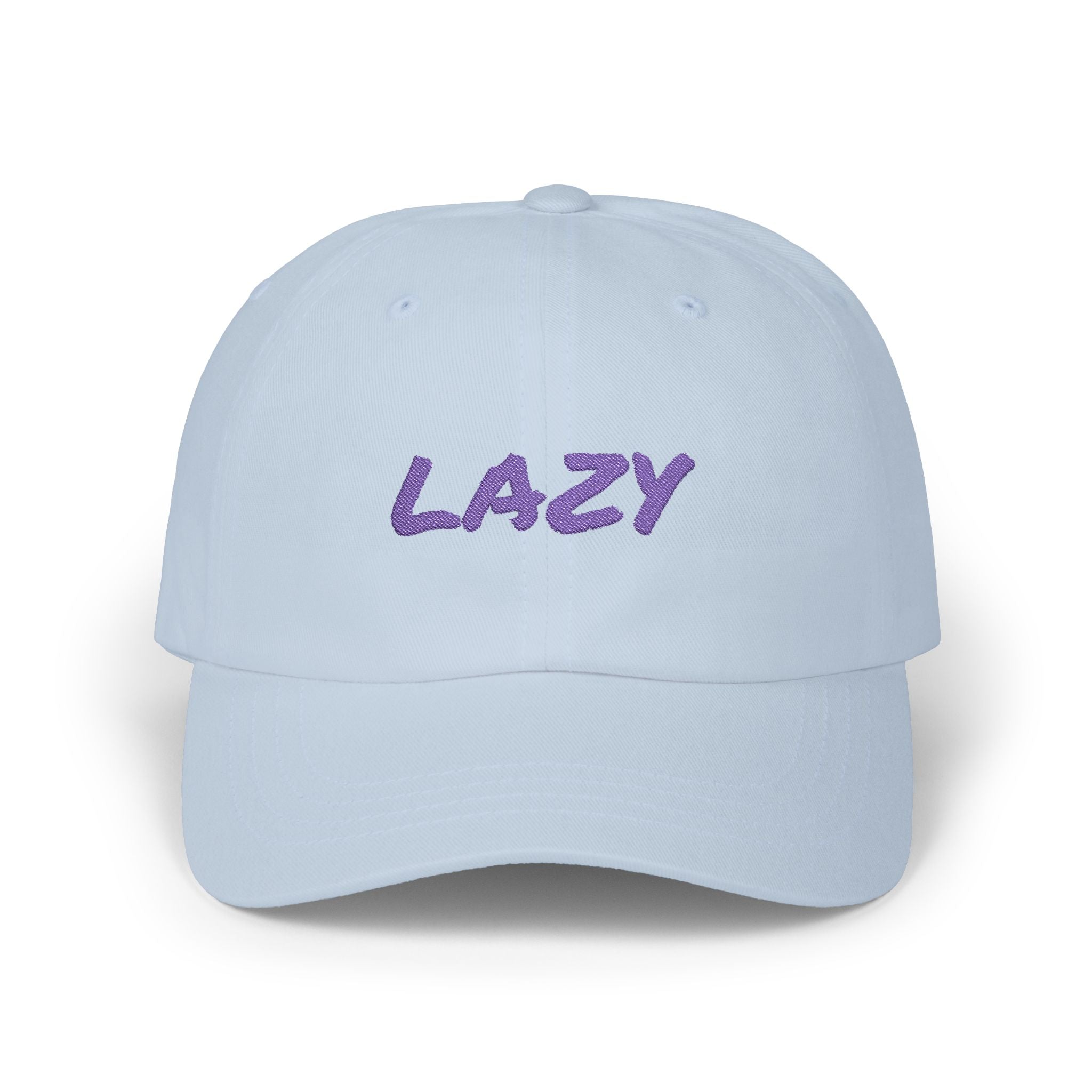 Lazy Vibes Classic Dad Cap, Relaxed Cotton Hat, Casual Summer Accessory, Gift for Him, Trendy Outdoor Cap